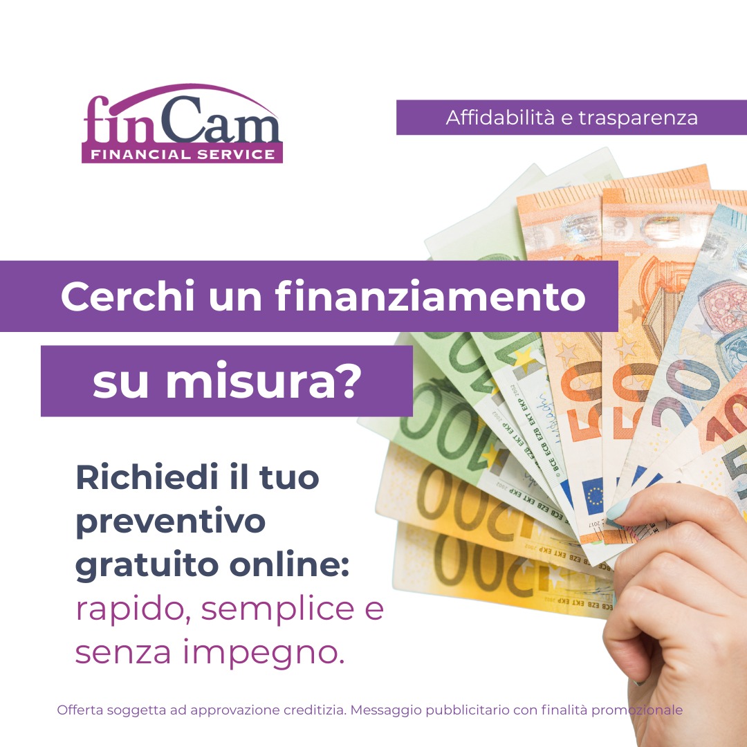FinCam - Richiesta preventivo